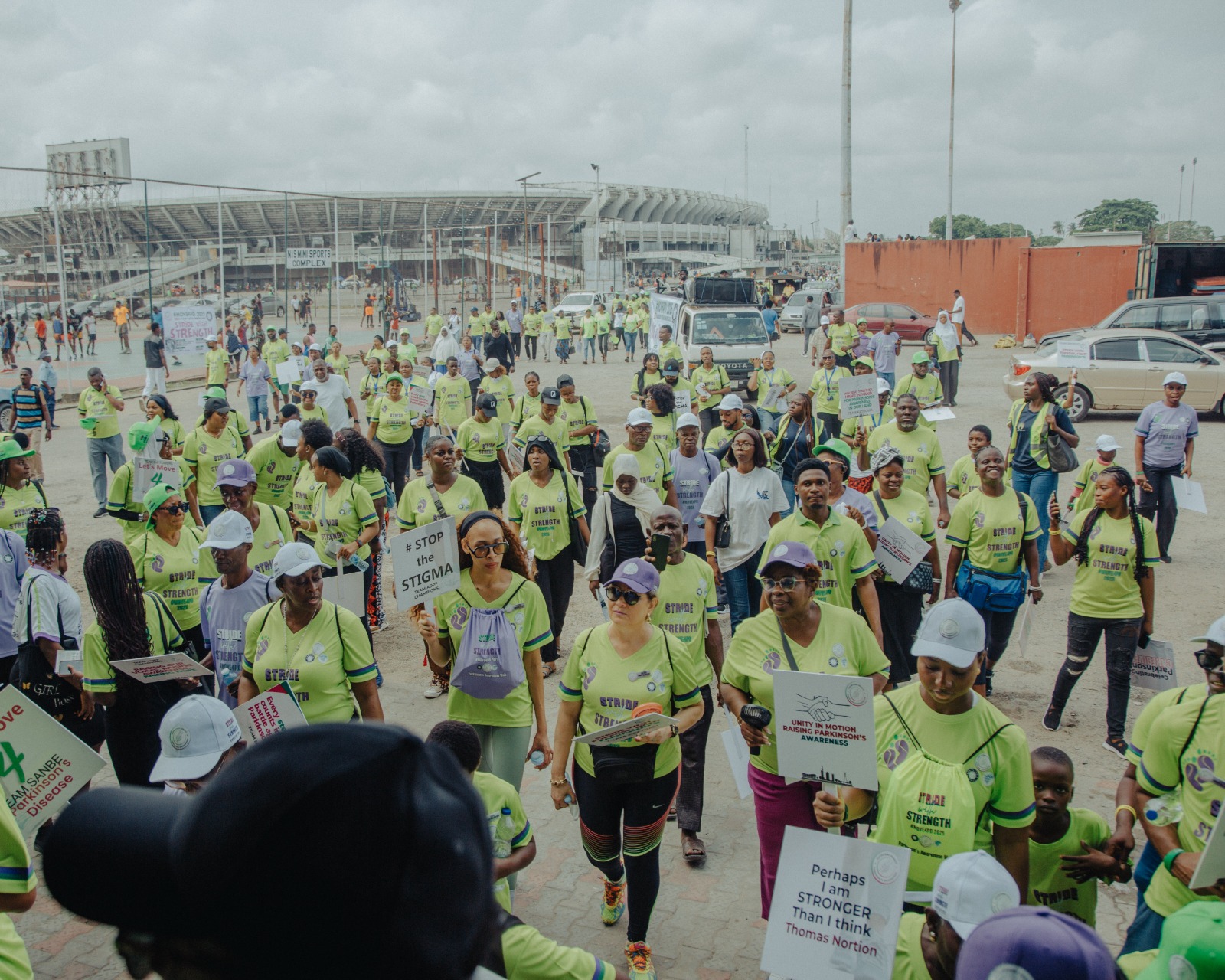 Move4PD Walk 2025 — community gathering